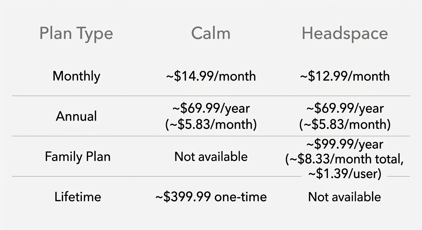 Woman wearing headphones at home office desk focused on meditation app interface on laptop screen